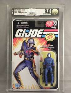 2008 GI Joe Figure Cobra Commander v31 AFA Graded U90  
