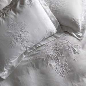   Roses Sateen Shams (2), SIZE_KING, COLOR_GREY