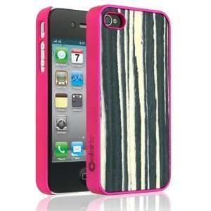   GCI iPhone 4/4S Case   Zebra Wood Hot Pink Cell Phones & Accessories