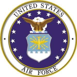  US Air Force Seal Decal Sticker 3.8 6 Pack Everything 