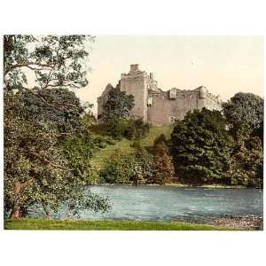  Photochrom Reprint of Doune Castle from the Teith 