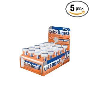  Zand Quick Digest Travel Tube, 15 Count (Pack of 5 