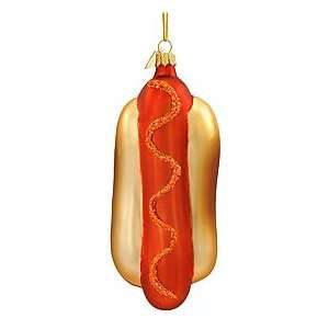 Hot Dog With Mustard Ornament