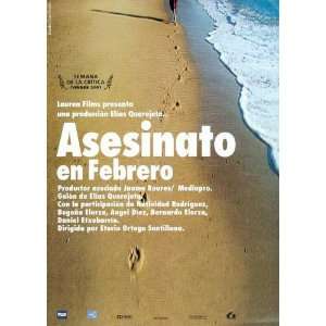 Asesinato en febrero Movie Poster (11 x 17 Inches   28cm x 44cm) (2001 