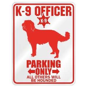   Officer  Labradoodle Parking Only  Parking Sign Dog Home
