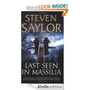 Last Seen in Massilia Steven Saylor  Kindle Store