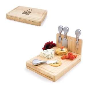 Indianapolis Colts Asiago Cutting Board with 4 Piece 