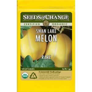  Seeds of Change S10806 Certified Organic Swan Lake Specialty Melon 