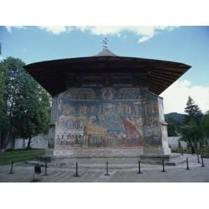  Voronet Monastery, North West Moldavia, Romania 