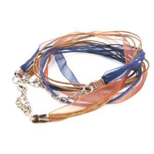   Braided Double Rope Cord Wrap Anklet, Adjustable 19 Inch Length LLC