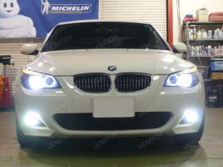 BMW H8 LED Angel Eyes Light Bulbs E60 F01 5 7 Series LR  