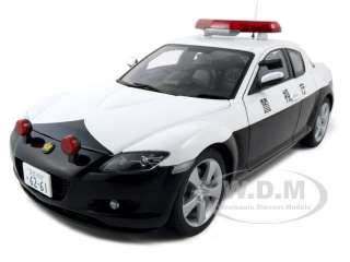MAZDA RX 8 POLICE CAR 118 AUTOART 1OF6000  