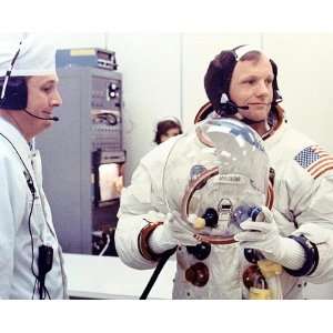  Apollo 11 Neil Armstrong Preflight 8x10 Silver Halide 