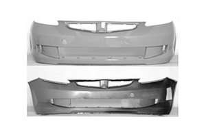 2007 2008 Honda Fit Front Bumper PRIMED Ready to Paint  