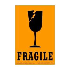Fragile Labels, 2 X 3, scl 214, 500 Per Roll