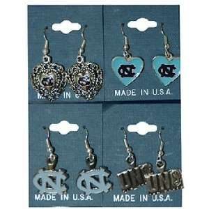   Of North Carolina Jewelry Earrings Asso Case Pack 36 