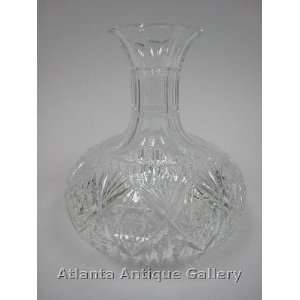  Cut Glass Vase J. Hoare & Co