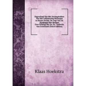   , En . Gedeelte Van Groenland (Dutch Edition) Klaas Hoekstra Books
