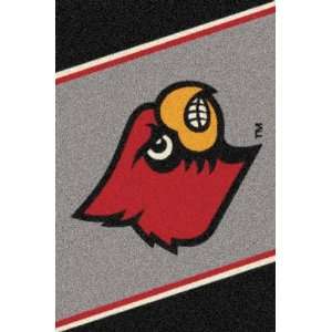  University of Louisville 45282 College Rugs Rectangle 5.40 