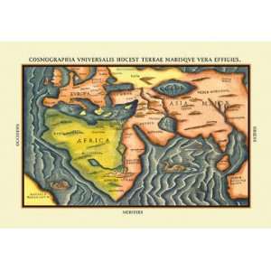  Cosmographia Universalis 20x30 poster