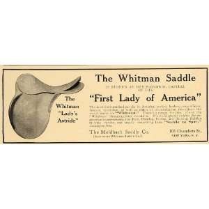   Saddle Mehlbach First Lady Astride   Original Print Ad