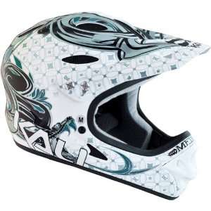   Medusa Adult Durgana Bike Sports BMX Helmet   White/Green / X Large