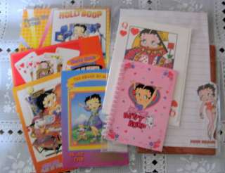BeTty BoOp Writing Paper PostCards Notepad B Card  