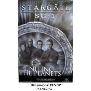  STARGATE SG 1 UNITING THE PLANETS 24x36 Poster 
