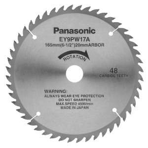  Panasonic EY9PW17A 6 1/2 Inch 40 Teeth Wood Cutting Blade 