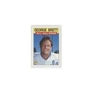  1986 Topps Tiffany #714   George Brett AS/5000 Sports 