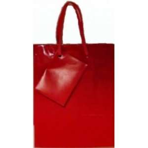  Gift Bags Red Small (12 Pack)