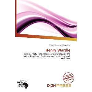    Henry Wardle (9786200728289) Kristen Nehemiah Horst Books