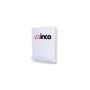  Winco ATCH 811 Acrylic 8 x 11 Card Holder