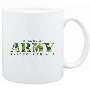  Mug White  US ARMY Unicycle Trials / CAMOUFLAGE  Sports 
