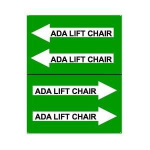  Ada Lift Pipe Labels