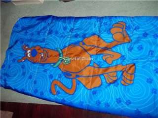 Scooby Doo sleeping bag 30x59 zipped 60x59 unzipped