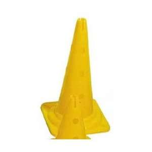 20 Hurdle Cone (Yellow)   Quantity of 4  Sports 