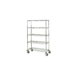 Focus FMK2136695CH   Utility Cart w/ 5 Shelves & 1,200 lb Capacity, 21 