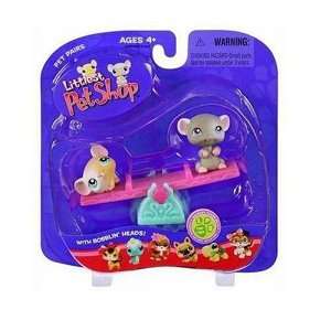  Hasbro Littlest Pet Shop Pet Pairs Mouse Figures Toys 