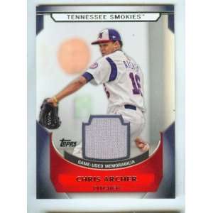  Pro Debut Baseball Game Used Jersey Card #MM CA / Tennessee Smokies 