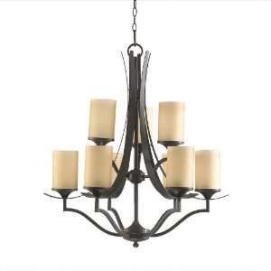  Atwood Oiled Bronze Chandelier