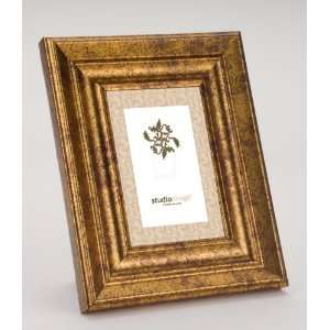  4X6 WIDE DRTY GOLD LEAF   Picture Frame