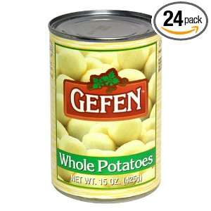 Gefen Potatoes, Whole, Passover, 15 ounces (Pack of 24)  