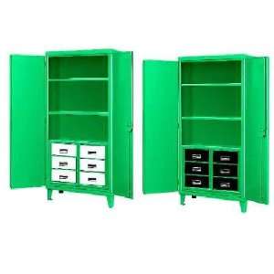  Six Drawer Green Monster Steel Cabinets 