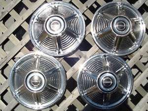   MUSTANG 13 IN. HUBCAPS WHEEL COVERS CENTER CAPS ANTIQUE VINTAGE  