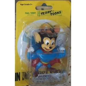  CLASSIC CARTOON FIGURINE TERRY TOONS MIGHTY MOUSE Toys 