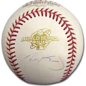 Adam Kennedy Autographed 2002 World Series Baseball  