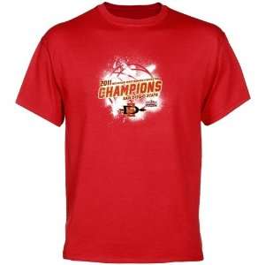   2011 Mountain West Womens Basketball Champions Paint Splat T shirt