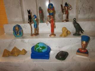 EGYPTIAN Pharo Figures and Artifacts Lot of 14 Pieces Nice  