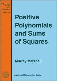   of Squares, (0821844024), Murray Marshall, Textbooks   